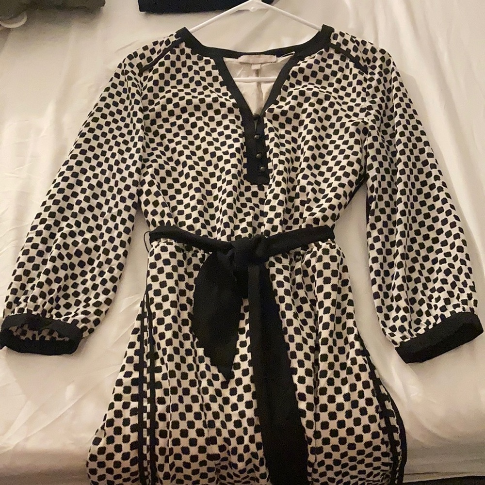 Banana Republic polka dot dress